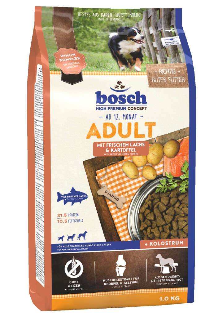 bosch Hunde-Trockenfutter Adult Lachs & Kartoffel